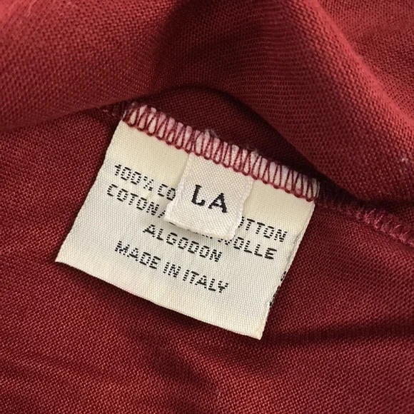 Hermes Paris burgundy red long sleeve top - Picture 5 of 7